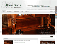 Tablet Screenshot of hanifins.com